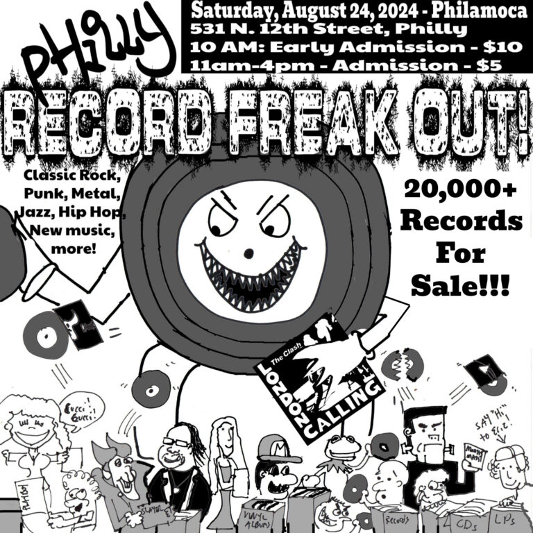 Philly Record Freak Out poster