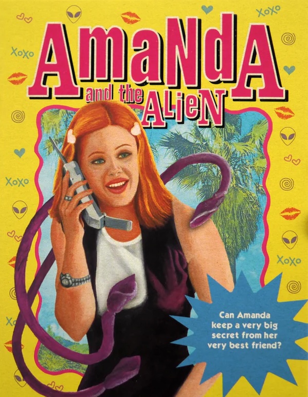 AMANDA AND THE ALIEN poster