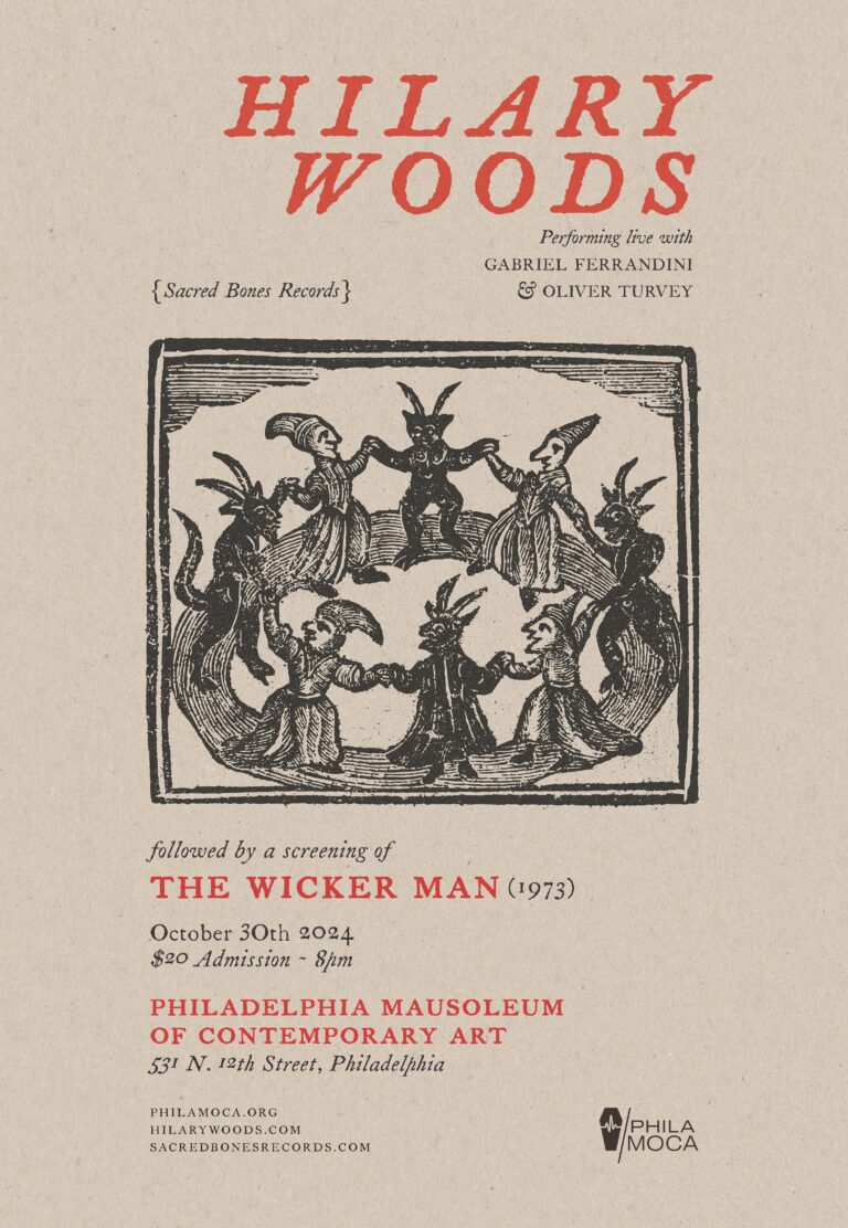 Hilary Woods + THE WICKER MAN poster