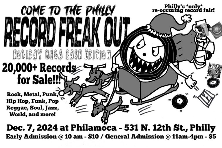 Philly Record Freak Out poster