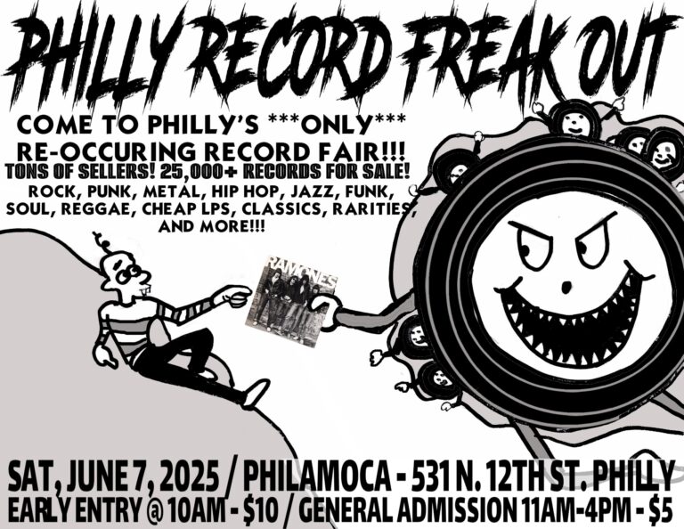 Philly Record Freak Out poster