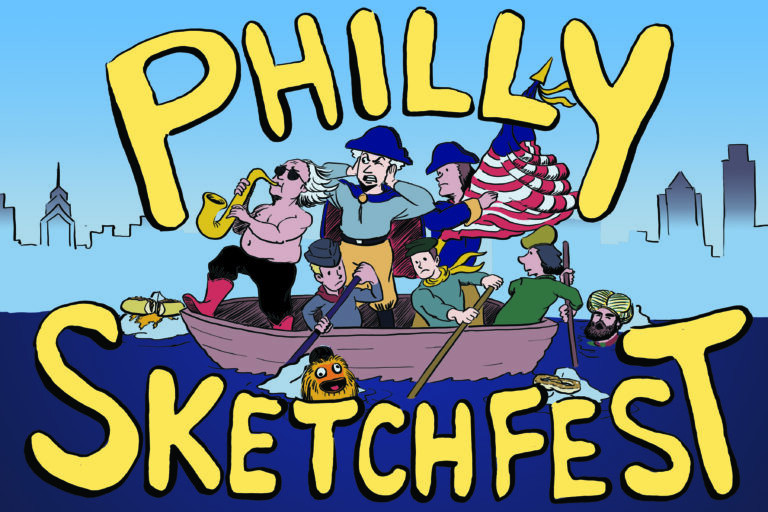 Philly Sketchfest 2025 Sketch Comedy Film Festival poster